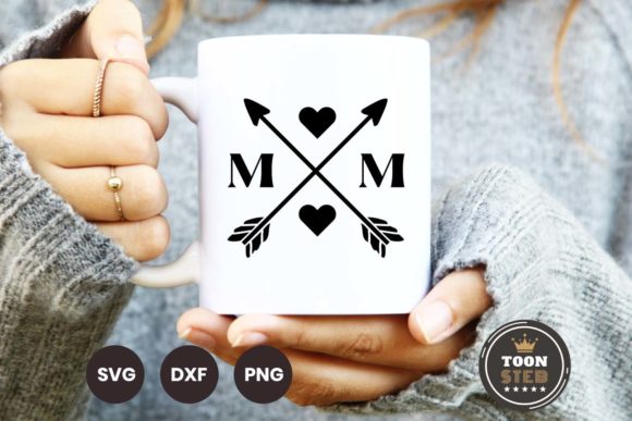 Arrow Mom SVG V1 for Crafts and Graphics