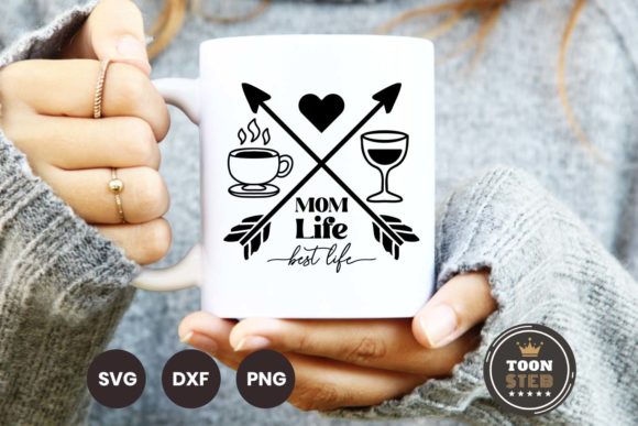 Arrow Mom SVG V2 for Crafts and Graphics