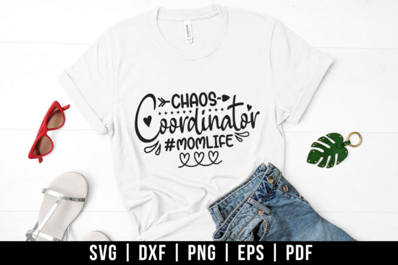 Chaos Coordinator SVG for Crafts and Graphics