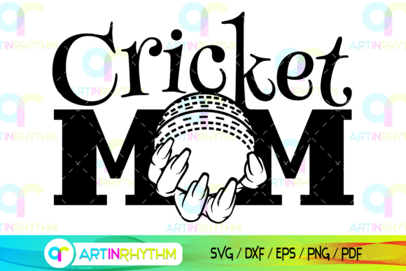Cricket Mom Svg for Crafts and Graphics