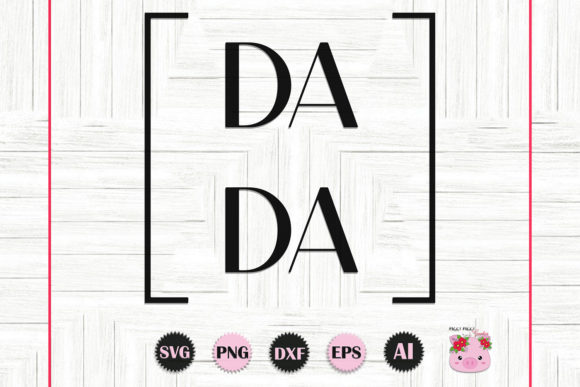 DADA SVG Mom Design for Embroidery Projects