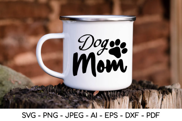 Dog Mom Svg for Local Business Branding and Crafts