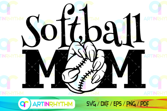 Softball Mom Svg for Blog Graphics and Crafts